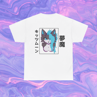 SUCCUBUS KITZMOON T-SHIRT WHITE