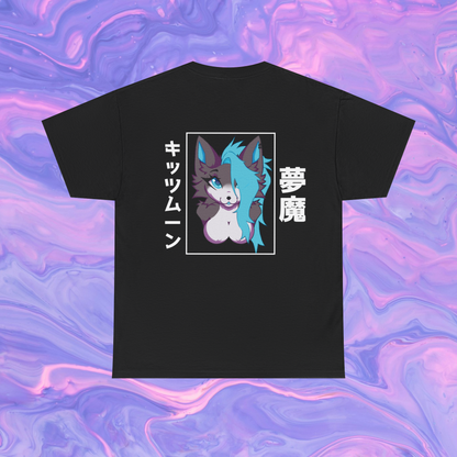 SUCCUBUS KITZMOON T-SHIRT BLACK